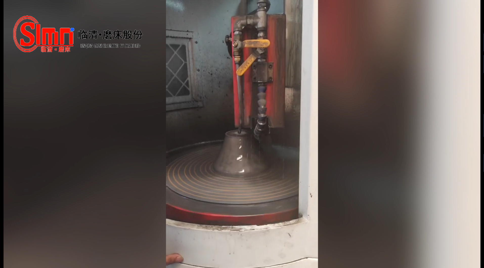 臥軸圓臺磨床磨削模具鋼